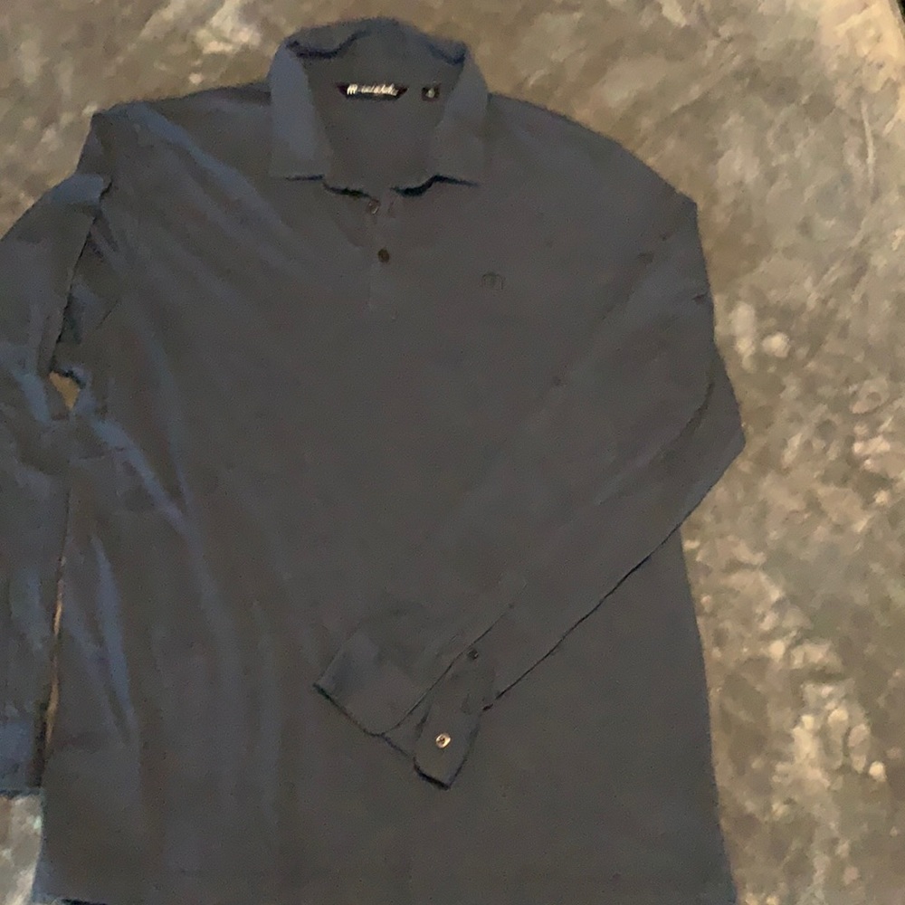 Travis Mathew long sleeve polo shirt